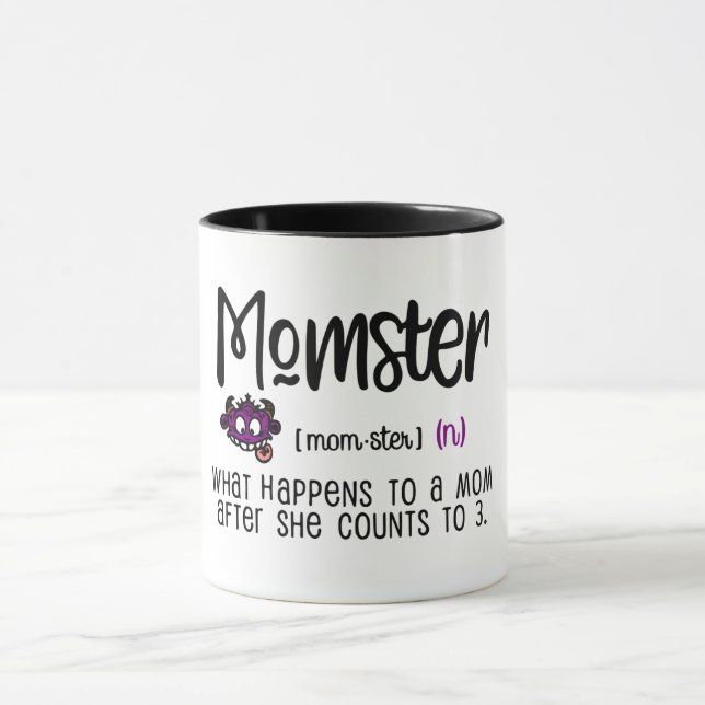 Taza Definición De Momster (Centro)