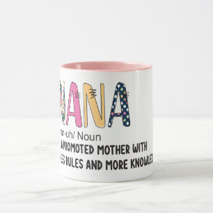 Taza Definición de nana