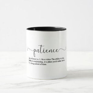 Taza Definición De Paciencia