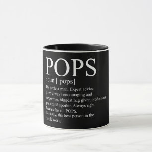 Taza Definición de Pops inspiradora