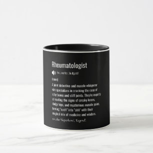 Taza Definición de reumatólogo
