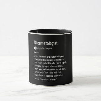 Taza Definición de reumatólogo