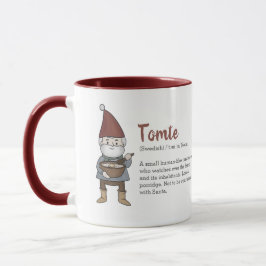 Taza Definición de Tomte Gnome de Suecia