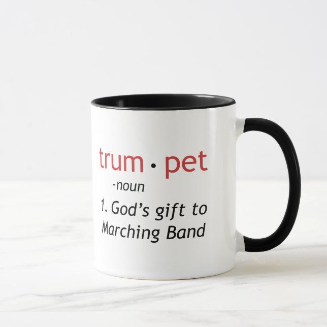 Taza Definición de trompeta (Derecha)