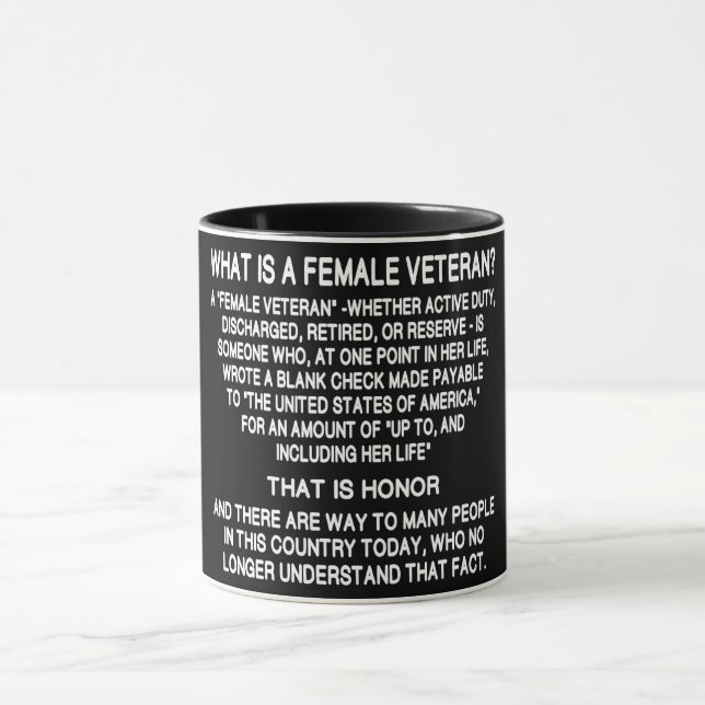 Taza Definición De Veterana (Centro)