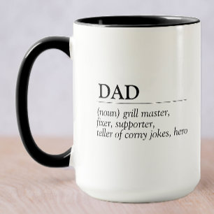 Taza Definición del Día del Padre