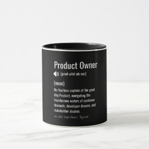 Taza Definición del propietario del producto