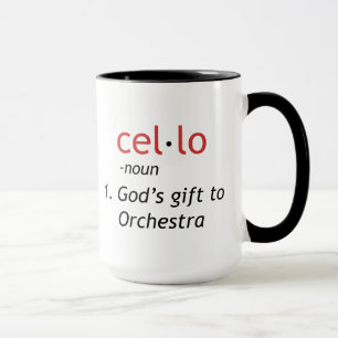 Taza Definición del violoncelo