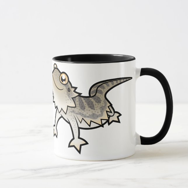 Taza Definitivamente una persona de reptiles (dragón ba (Derecha)