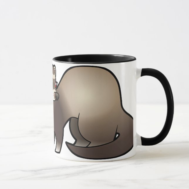 Taza Definitivamente una persona del hurón (Derecha)