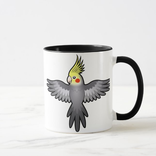 Taza Definitivamente una persona del pájaro (cockatiel) (Derecha)