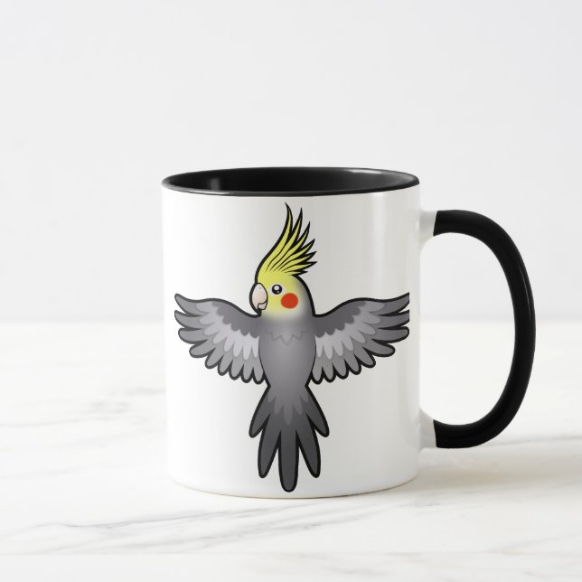 Taza Definitivamente una Persona Pájaro (cacatúa) (Derecha)