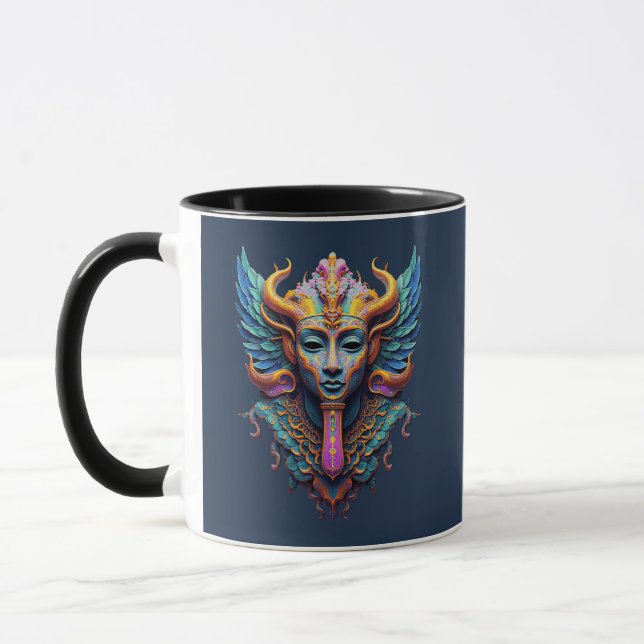 Taza Deidad Mística Alada (Izquierda)