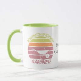 Taza dein Name personalisierbares Design Gärtner