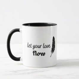Taza Deja que tu amor fluya