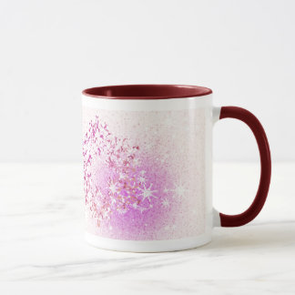 Taza Dejáis le nevar rosa