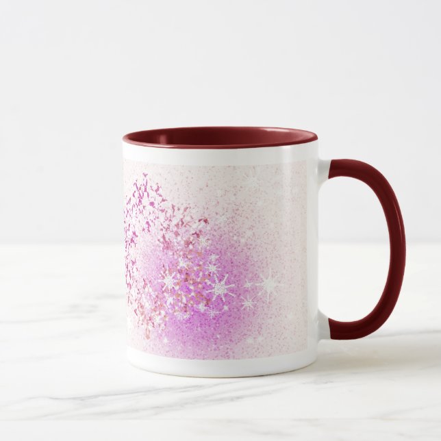 Taza Dejáis le nevar rosa (Derecha)