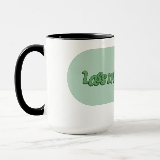 Taza ¡Déjame en paz! (Izquierda)