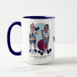 Taza Dejar De Trabajar Graciosamente