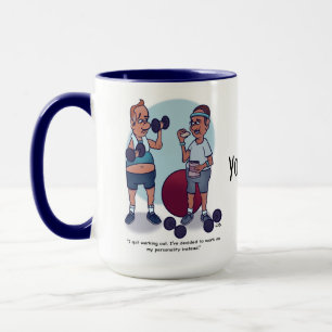 Taza Dejar De Trabajar Graciosamente