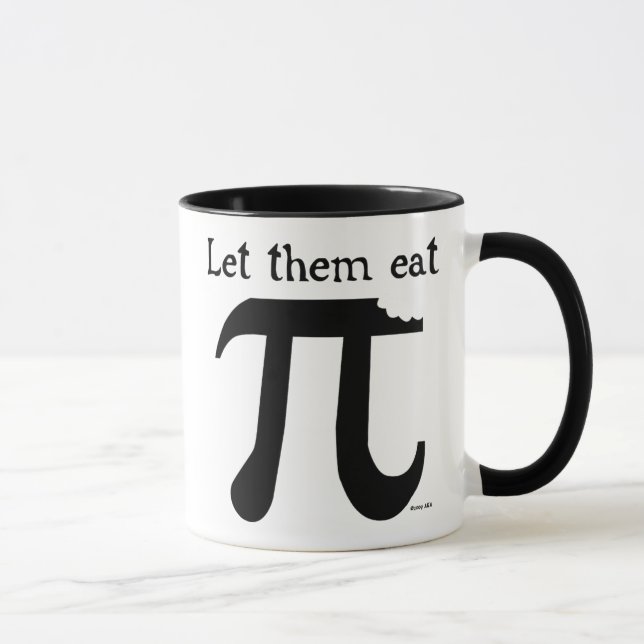 Taza Déjelos comer el pi (Derecha)