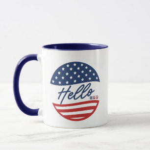 Taza del 250 Aniversario de EE. UU. - Bandera Amer