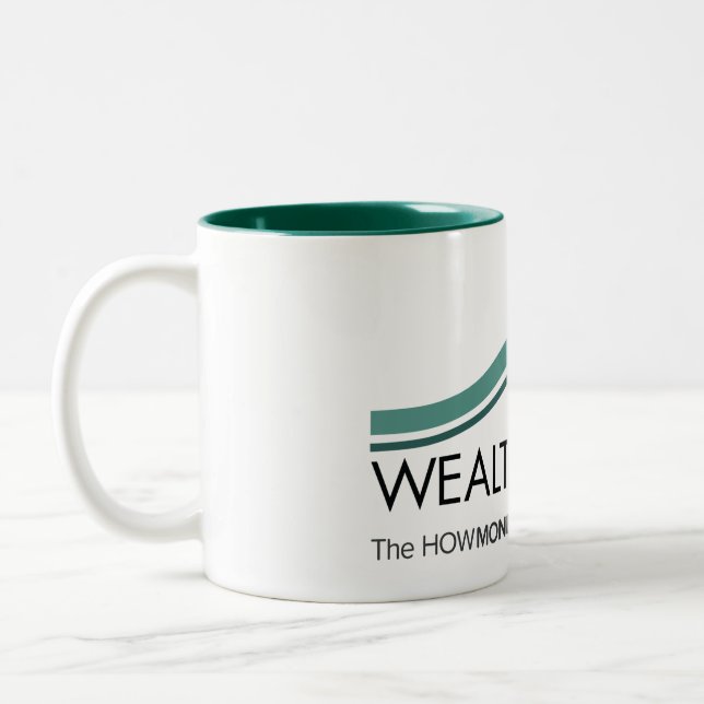 Taza del 2-Tono de WealthWave el | (Izquierda)