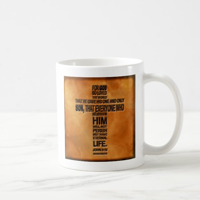 Taza del 3:16 de Juan (Derecha)