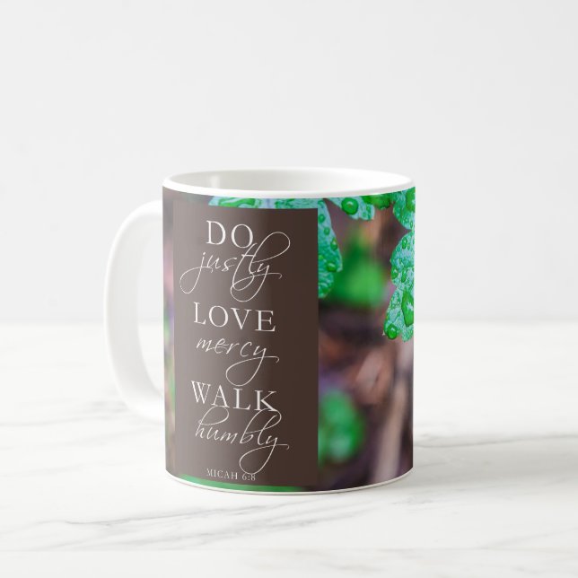 Taza del 6:8 de Micah (Anverso izquierdo)
