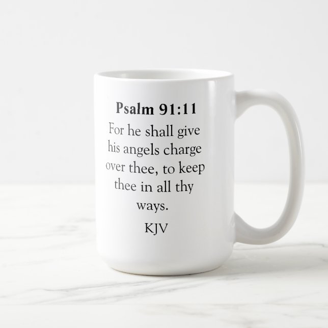 Taza del 91:11 del salmo (Derecha)