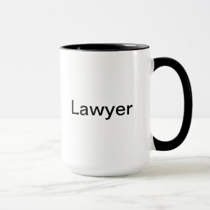 Taza del abogado