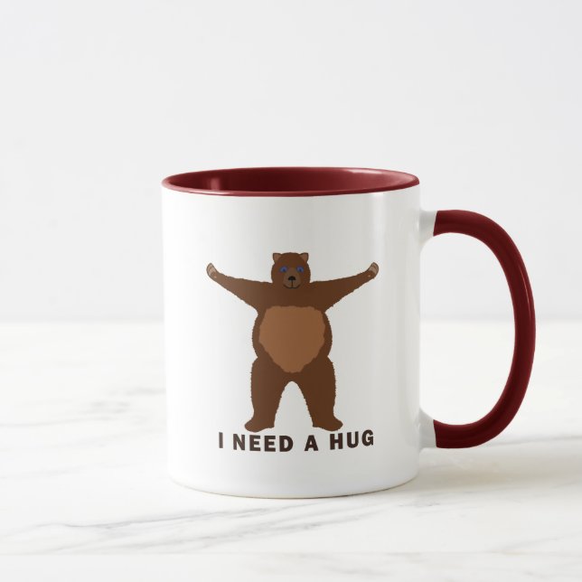 Taza del abrazo de oso (Derecha)