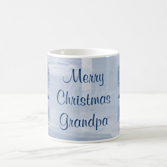 Taza del abuelo de las Felices Navidad por Janz (Centro)