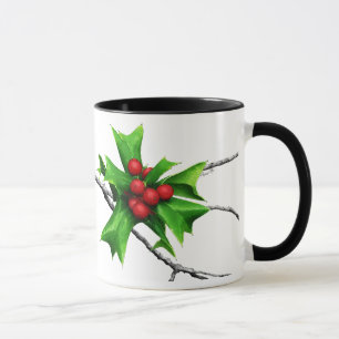 Taza del acebo (zurdo)