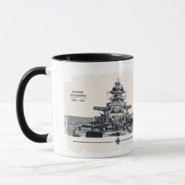Taza del Acorazado Bismarck