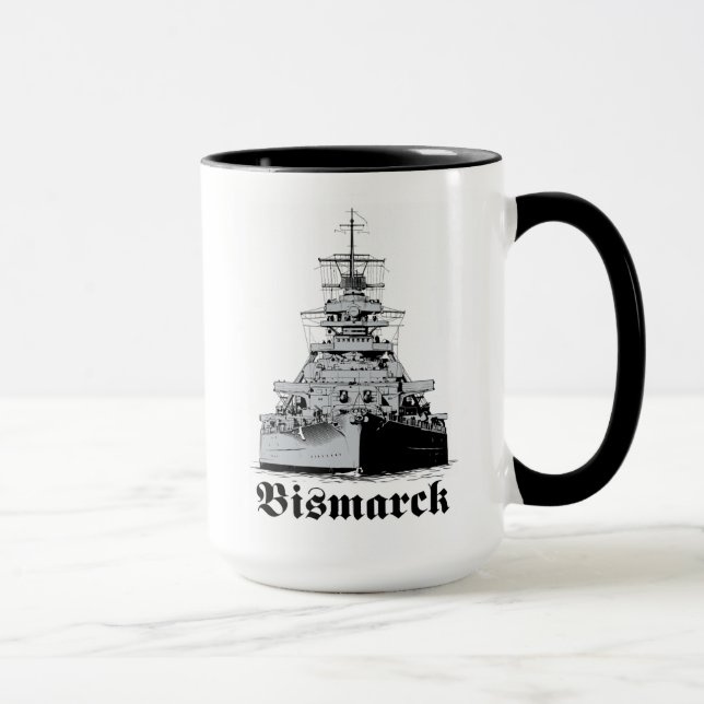 Taza del acorazado Bismarck (Derecha)