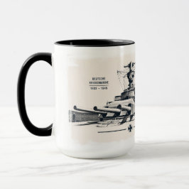 Taza del acorazado Deutschland