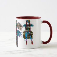 Taza del acto secundario del tatuaje del circo de