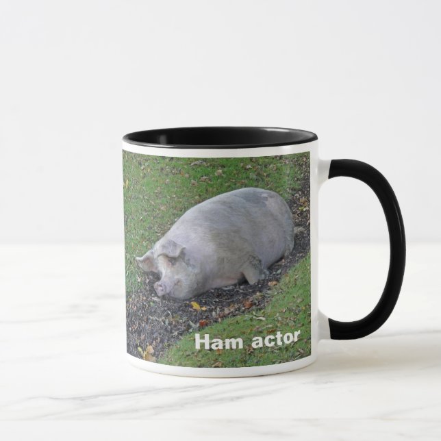 Taza del actor de jamón (Derecha)
