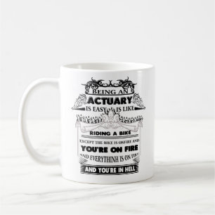 Taza del actuario, taza de café del actuario,