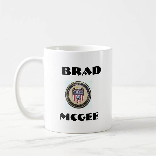 Taza del agente especial de YNCIS (Izquierda)