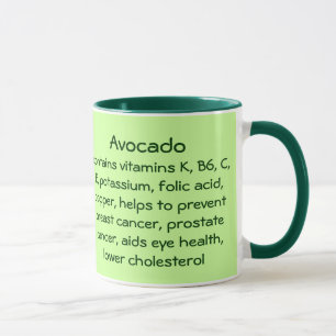 Taza del aguacate