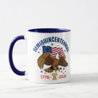 Taza del águila calva Semiquincentenario