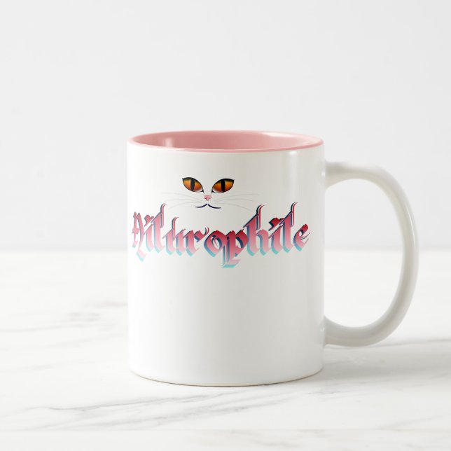 taza del Ailurophile-gatito (Derecha)