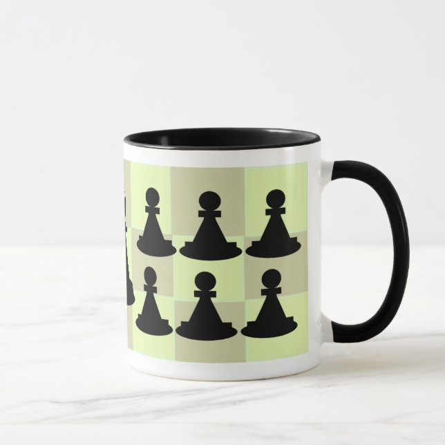 Taza del ajedrez (Derecha)