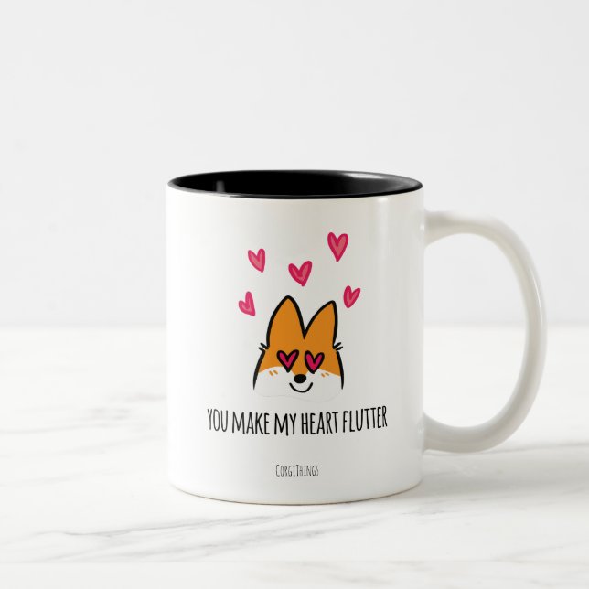 Taza del alboroto del corazón (Derecha)