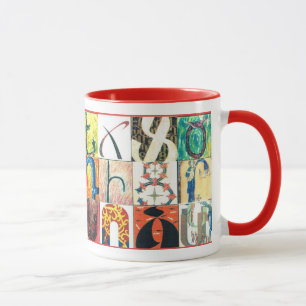 Taza del alfabeto armenio