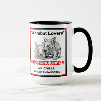 Taza del amante de Wombat