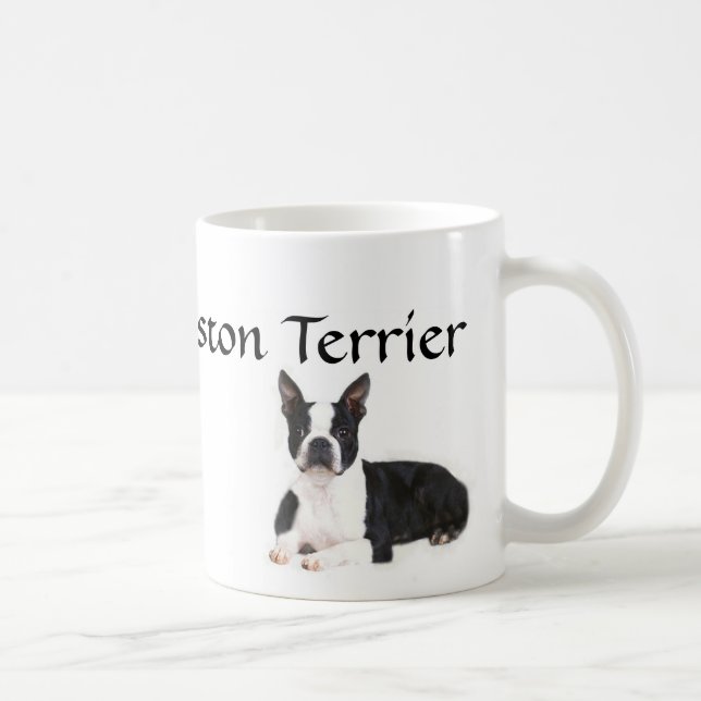 Taza del amor de Boston Terrier (Derecha)