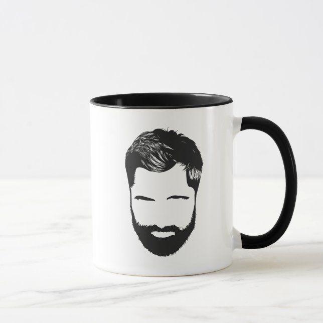 Taza del amor de la barba (Derecha)